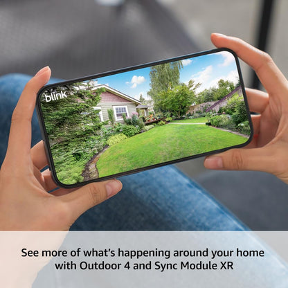 Outdoor 4 XR – Two-Year Battery Wireless Camera with 4X Security Coverage, 1000 Ft Open-Air Range or 400 Ft with Typical Use — 2 Camera System