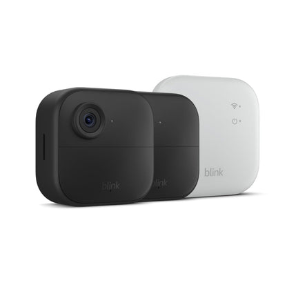 Outdoor 4 XR – Two-Year Battery Wireless Camera with 4X Security Coverage, 1000 Ft Open-Air Range or 400 Ft with Typical Use — 2 Camera System
