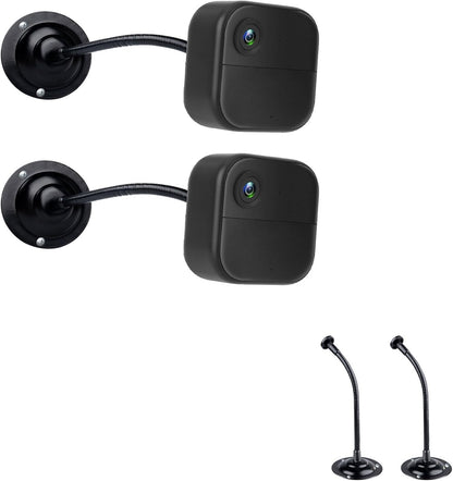 2 Pack Camera Flexible Wall Mount Holder for Blink Outdoor 4 (4Th Gen)/(3Rd Gen) Xt3,Blink Xt&Xt2/Blink Mini/All New Blink Outdoor,Adjustment Flexible 8 Inch Long Gooseneck Arm with Metal Base