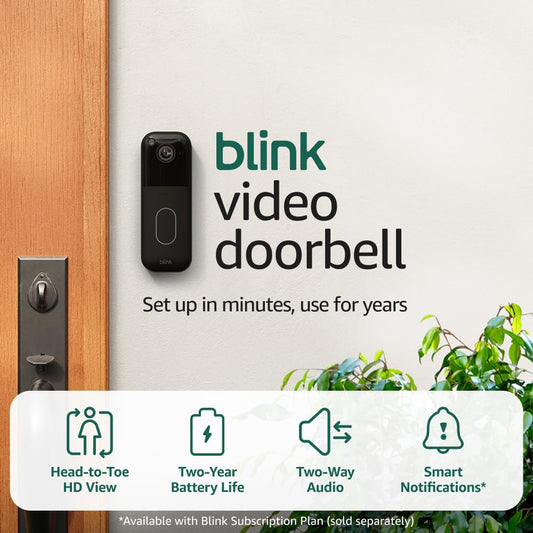 Whole Home Bundle – Outdoor 4 Camera, Mini 2 Camera, Video Doorbell (2Nd Generation), Sync Module Core Included – HD Video, Motion Detection, Works with Alexa