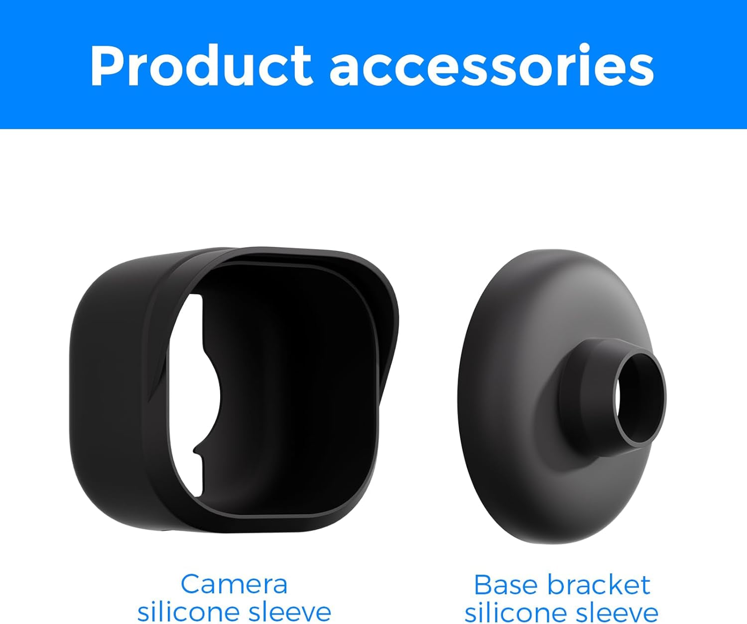 Blink Mini Camera Cover – Silicone Skin Case for Blink Mini & Mini 2, Mini 2K+ (Indoor/Outdoor) – Anti-Scratch, Weatherproof, 360° Protection – Easy Snap-On Design, HD Clarity (Camera Not Included)