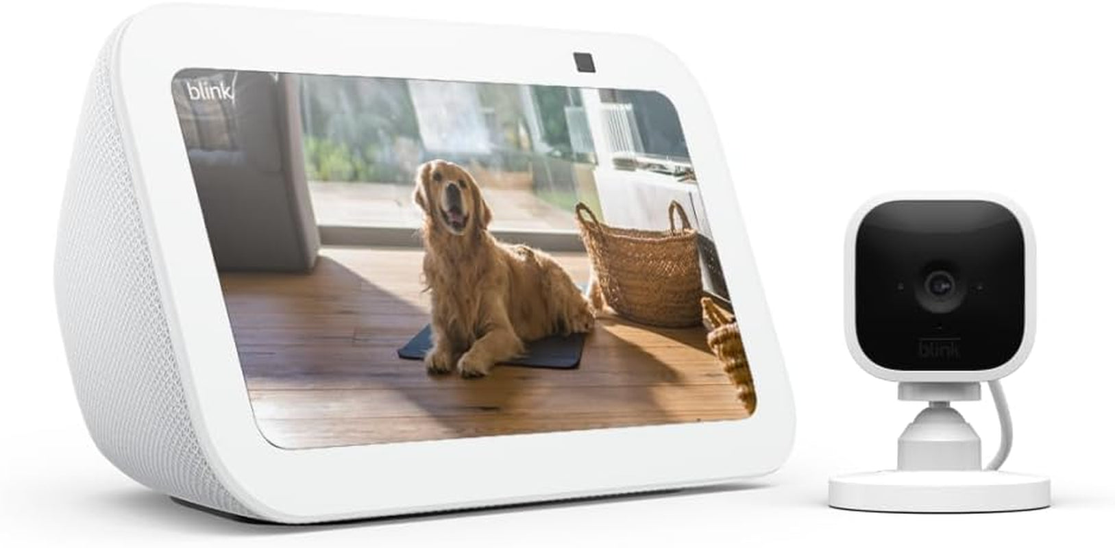 Echo Show 5 (3Rd Gen) with Blink Mini | Glacier White