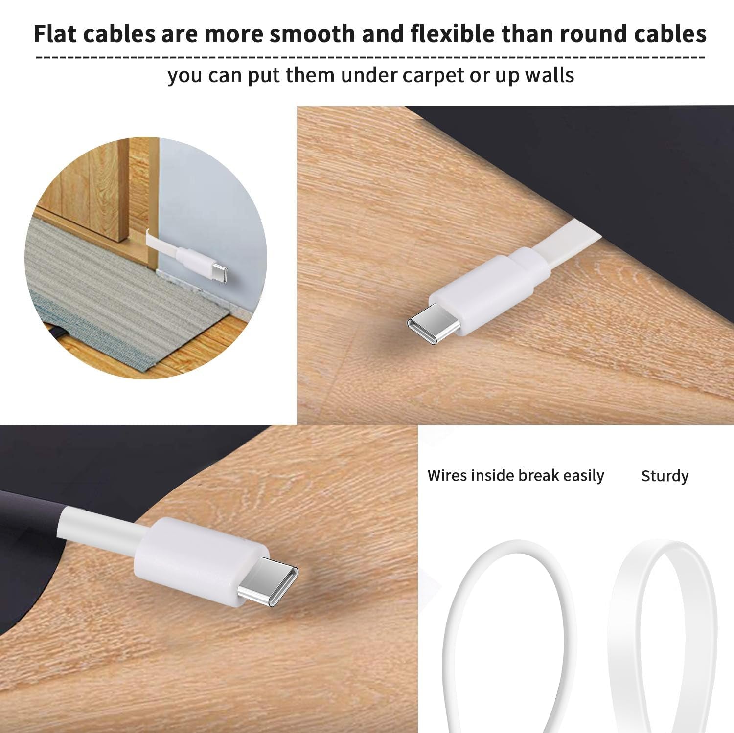 2Pack 25FT Power Cable for Blink Mini2,Blink Mini,Blink Outdoor 4 (4Th Gen)/Blink (3Rd Gen) Xt3/Xt2/Xt,Extension Cable Continuously Charging Your Blink Cam(Plug and Camera Are Not Included)