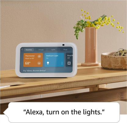 Echo Show 5 (3Rd Gen) with Blink Mini | Glacier White
