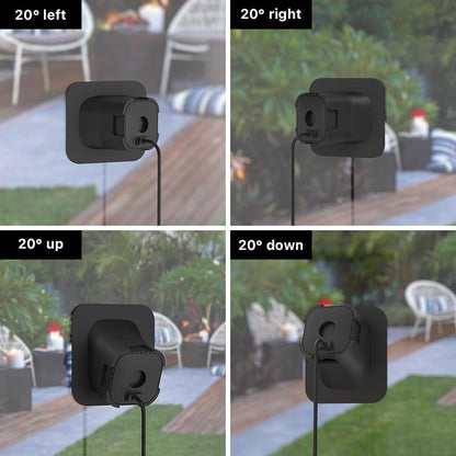 20-Degree Angled Window Mount for Blink Mini and Blink Mini 2 Camera, Black